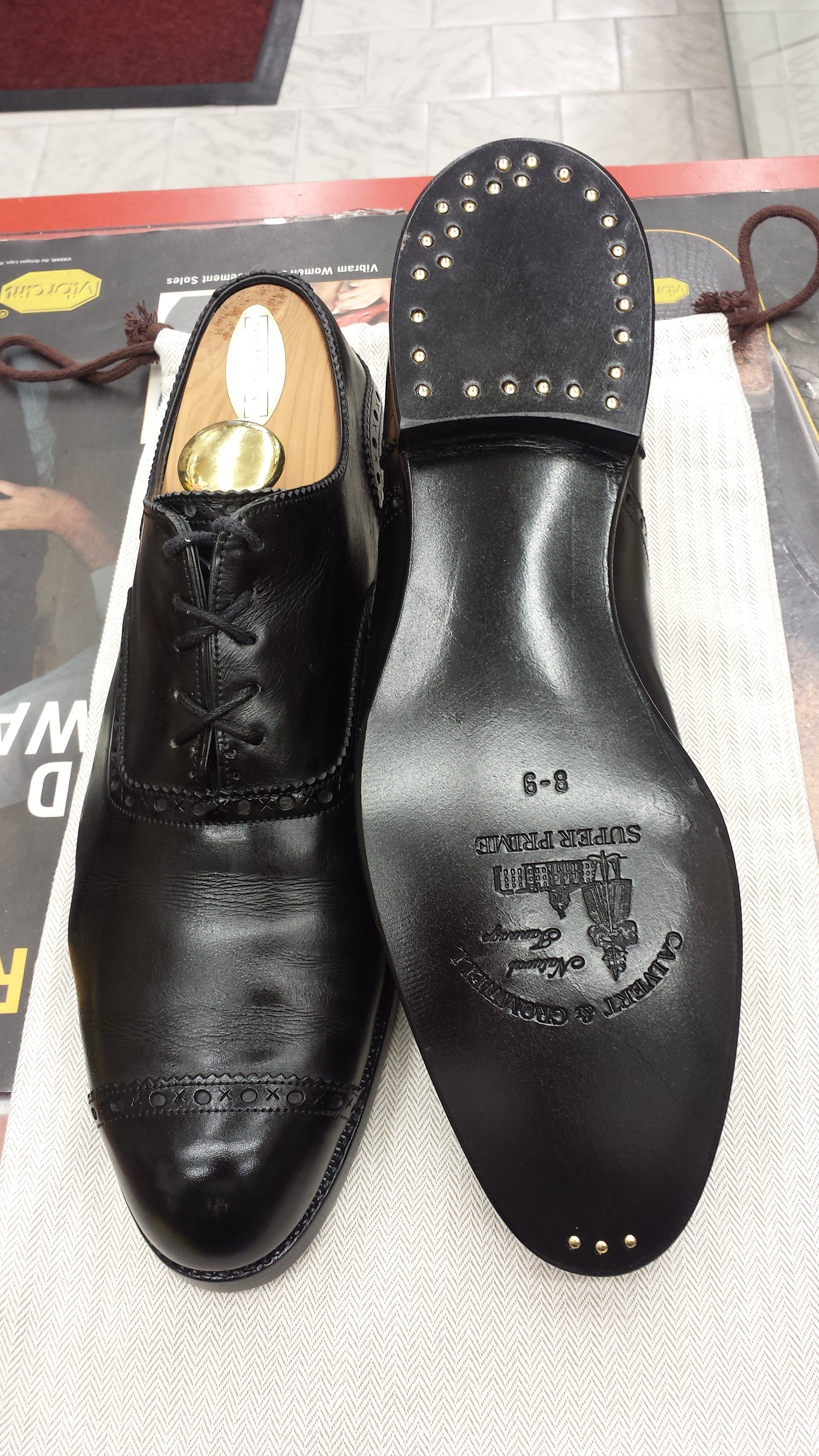 Leather Shoe Soles For Resole & Repair